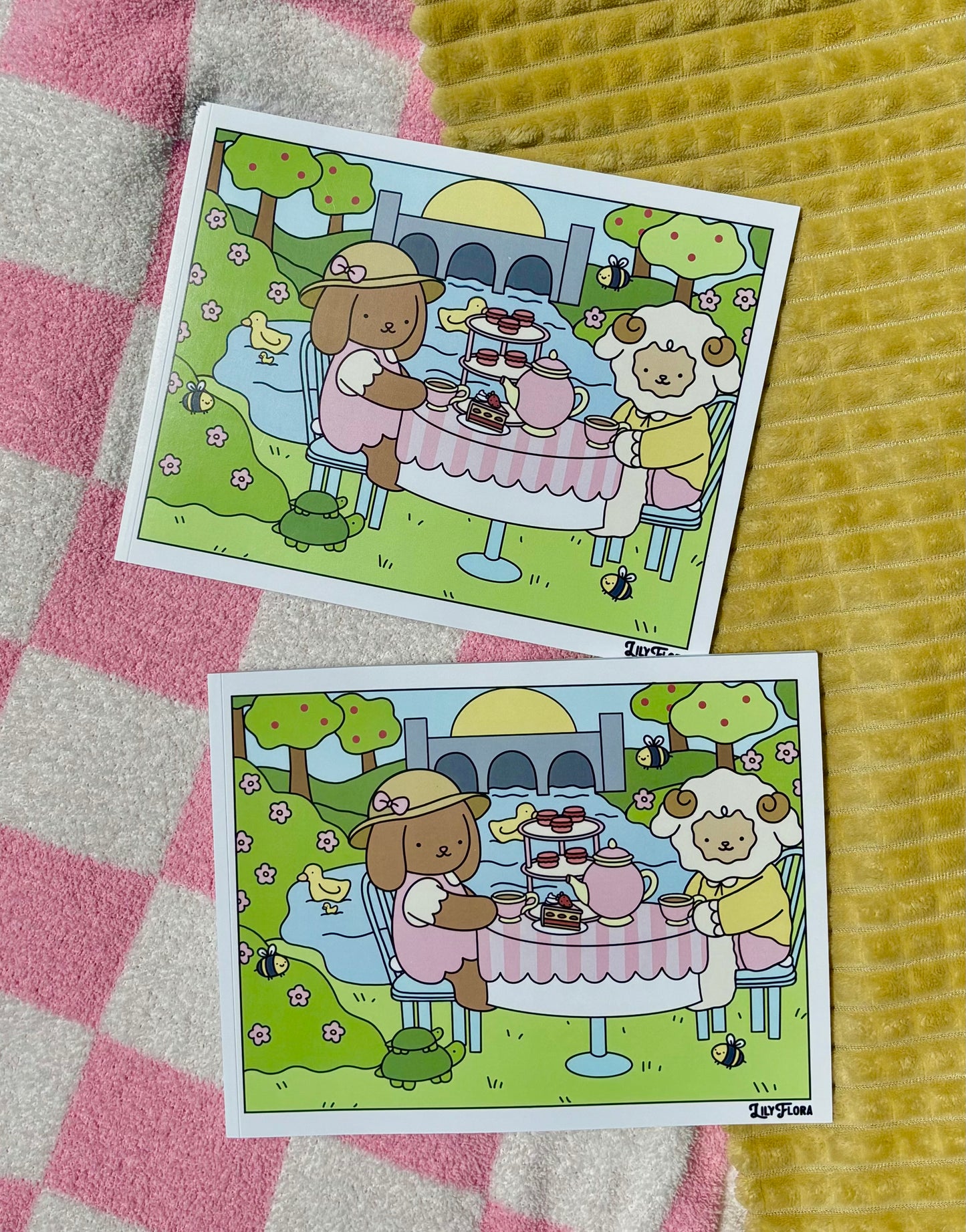 Lily Flora Coloring Book Volume 1 ♡